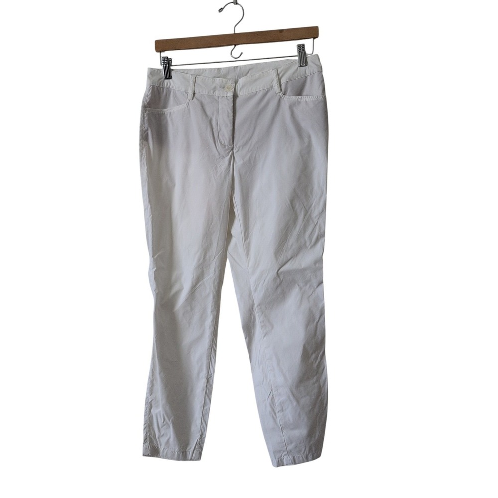 Chervo Sports Italian Luxury Tech Performance Pants - Size 8 Made Italy Golfing